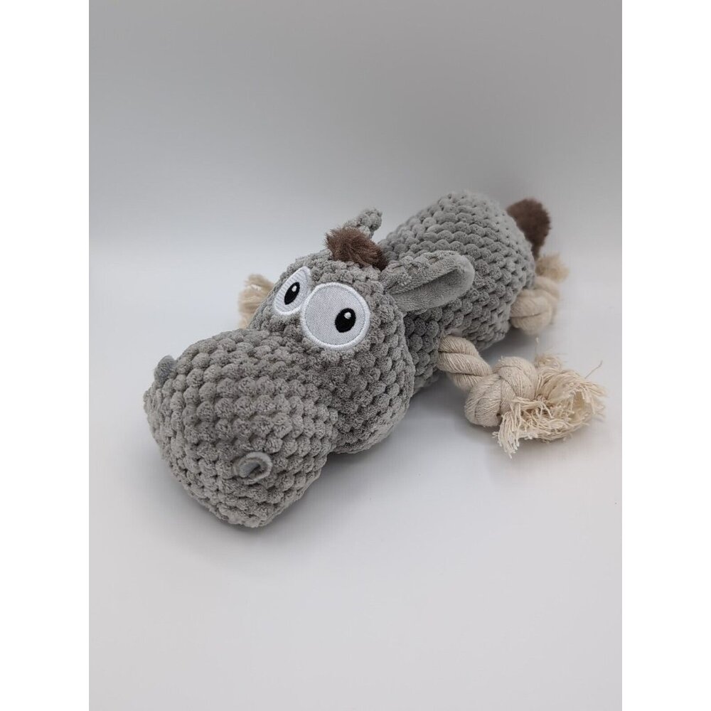 Durable Dog Toy, Donkey Squeaky Toy Stuffed Animal Dog Plush Toy for Puppy Dog